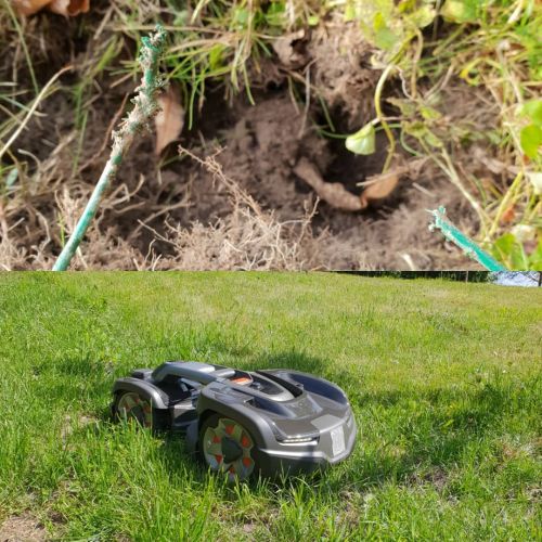 fel på robotgräsklippare